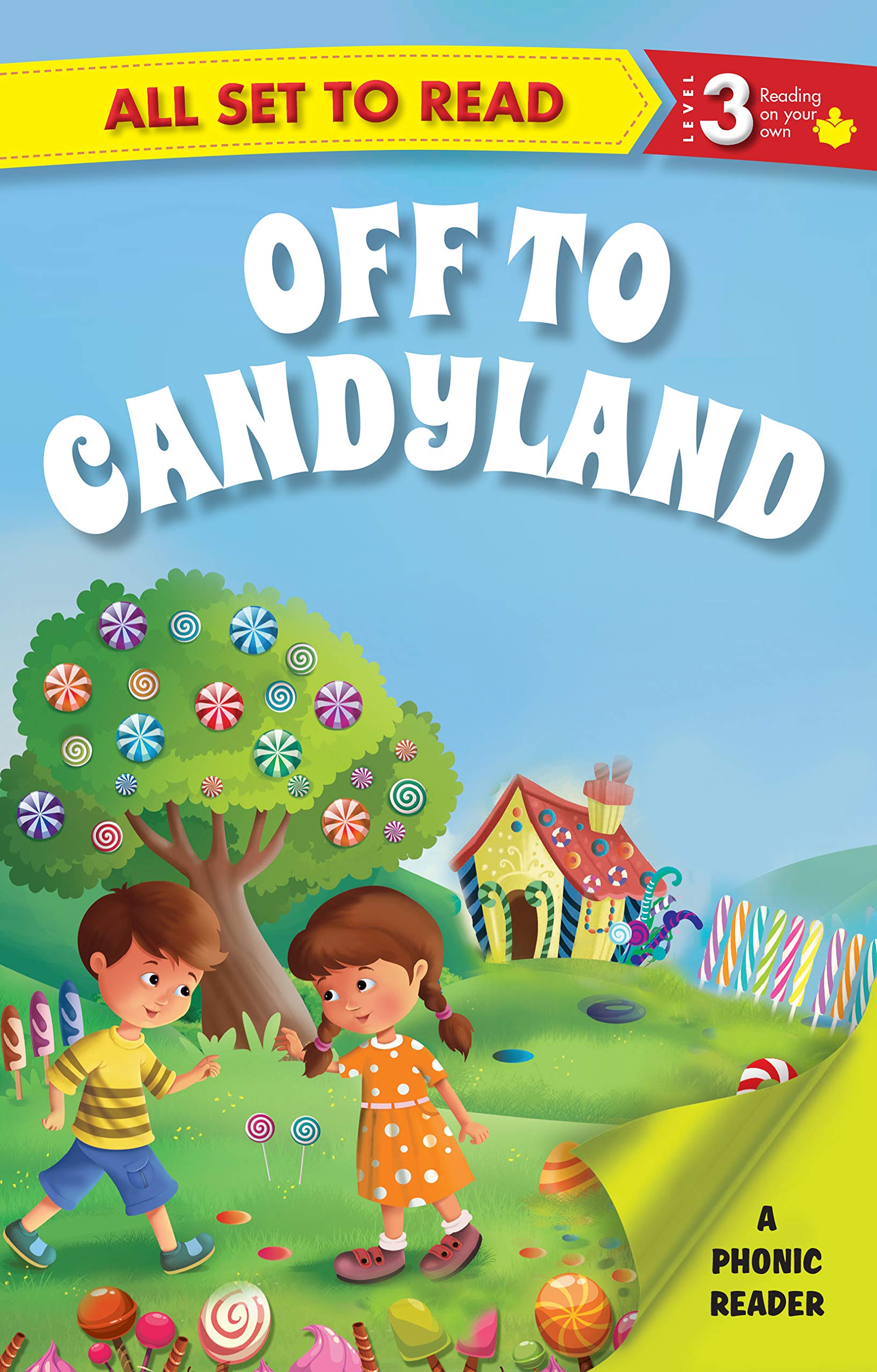 All set to Read A Phonic Reader Off to Candyland Readers for kids