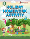 PrePrimary Holiday Homework Activity (B) Book For Kids | Practice Exercise & Colourful Illustrations For Children