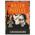 Killer Puzzles Crossword| Crossword Puzzle Book | Activity Book | Horror and Spooky Themes | Halloween | Pop Culture | Murdermy