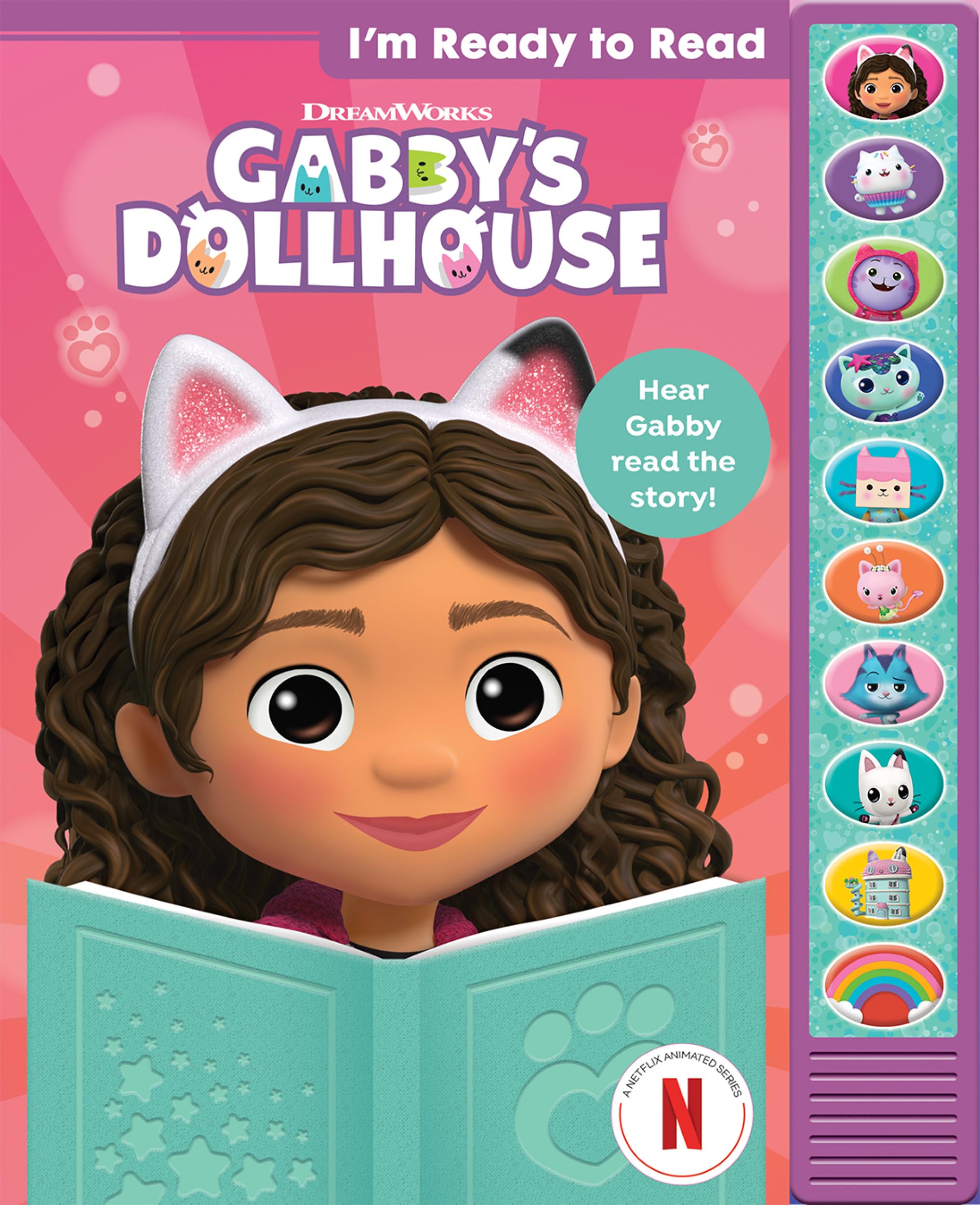 DreamWorks  Gabbys Dollhouse Im Ready to Read  Read Along Sound Book  PI Kids