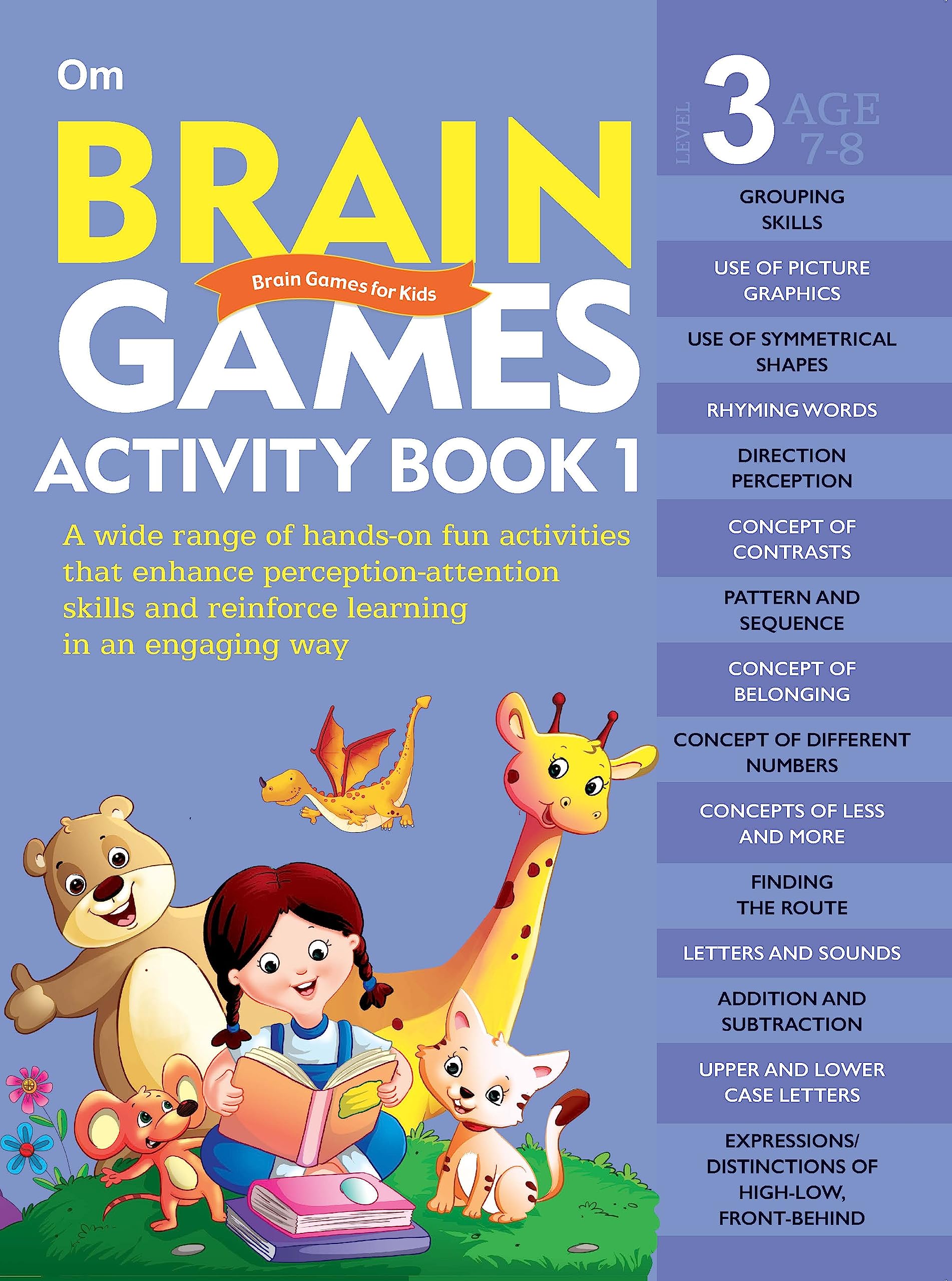 Activity Book: Brain Games for Kids  Brain Games Activity Book Level 3  Book1