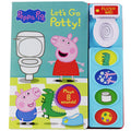 Peppa Pig  Lets Go Potty! Interactive 5Button Potty Training Sound Book  PI Kids