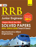 Gkp Rrb  Junior Engineer Cbt Ii  Mechanical & Allied EngineeringchapterWise & YearWise 31 Solved Sets(2014, 2015 & 2019)