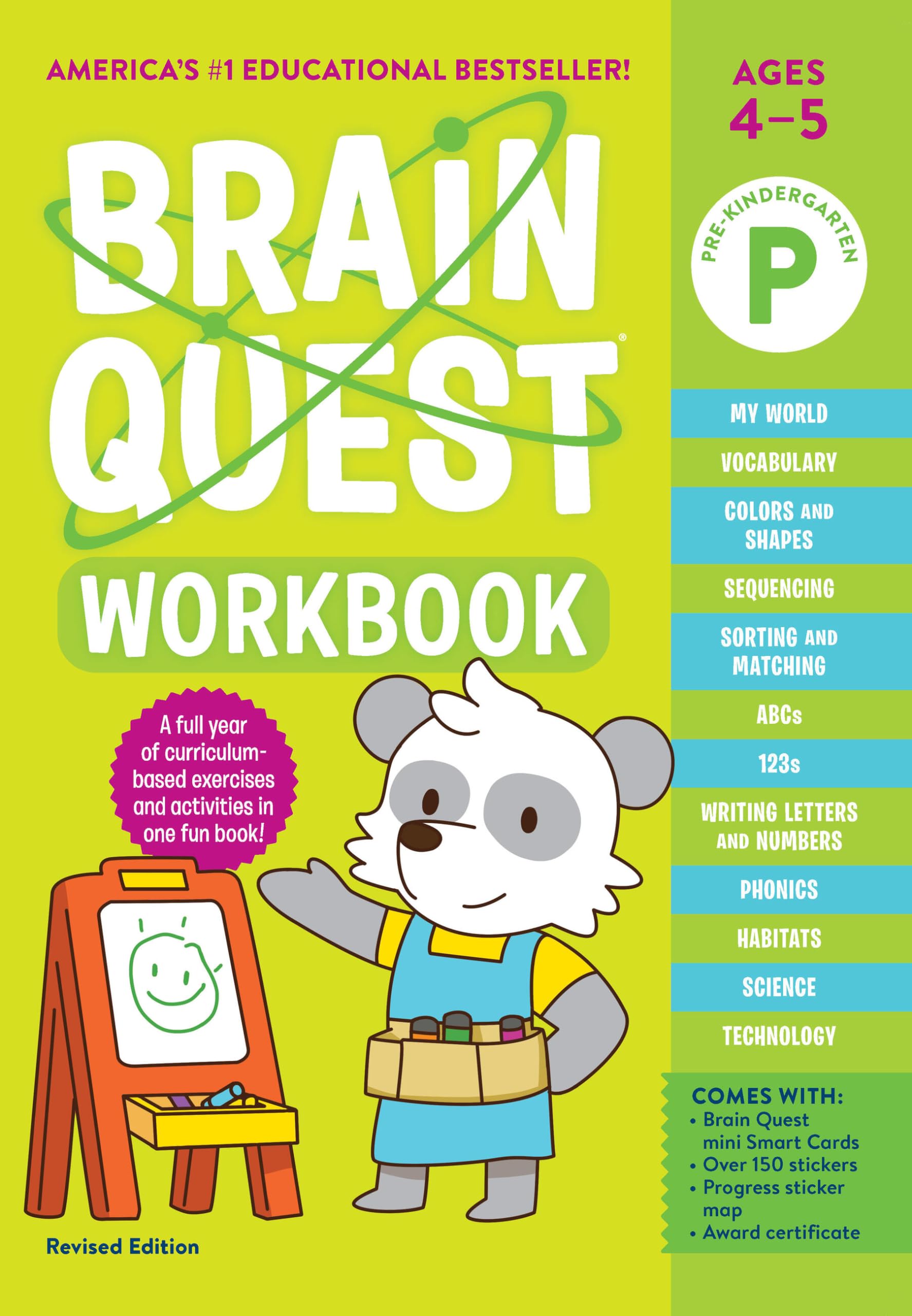 Brain Quest Workbook: PreK Revised Edition