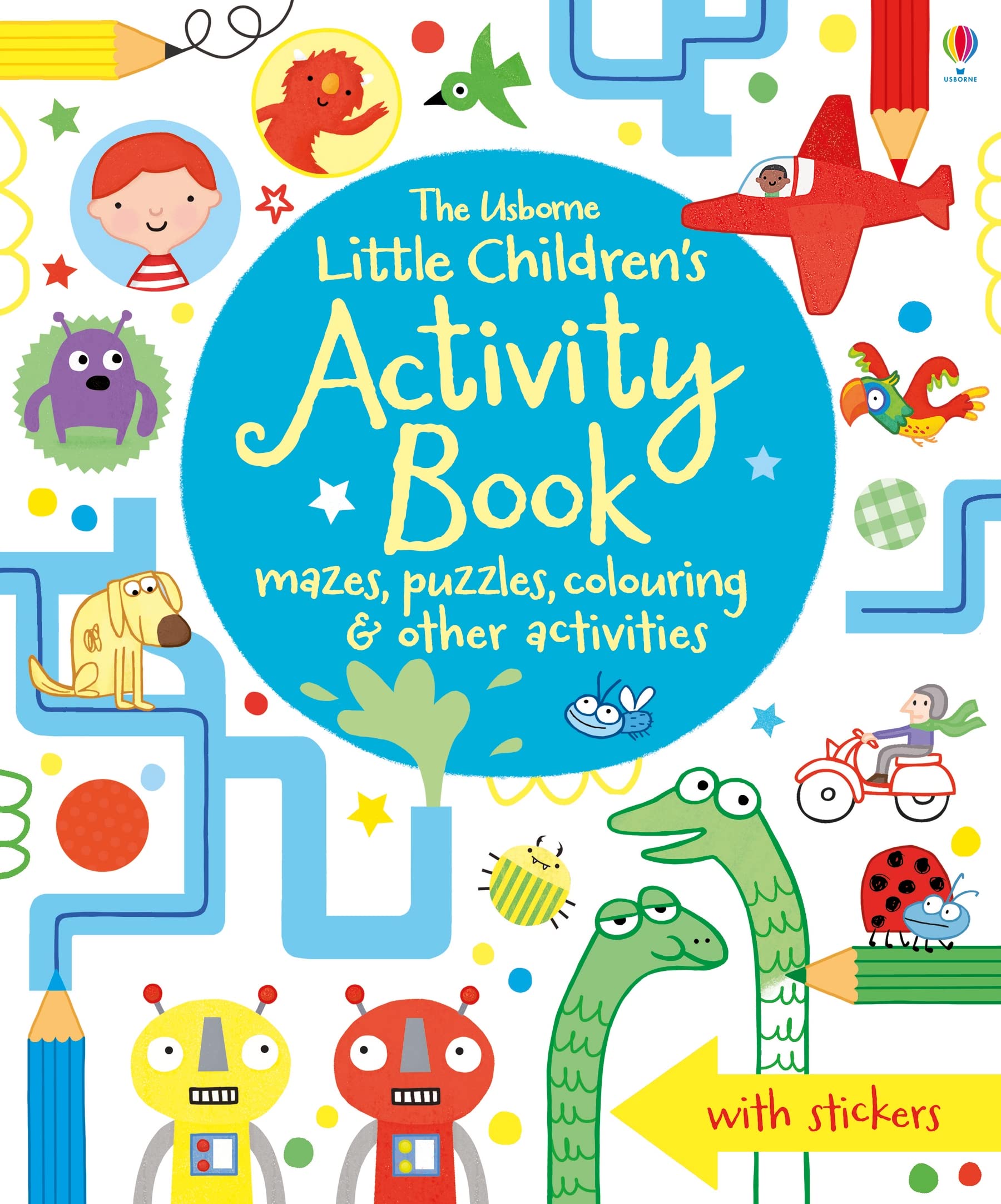 Little Childrens Activity Book  mazes, puzzles, colouring & other activities