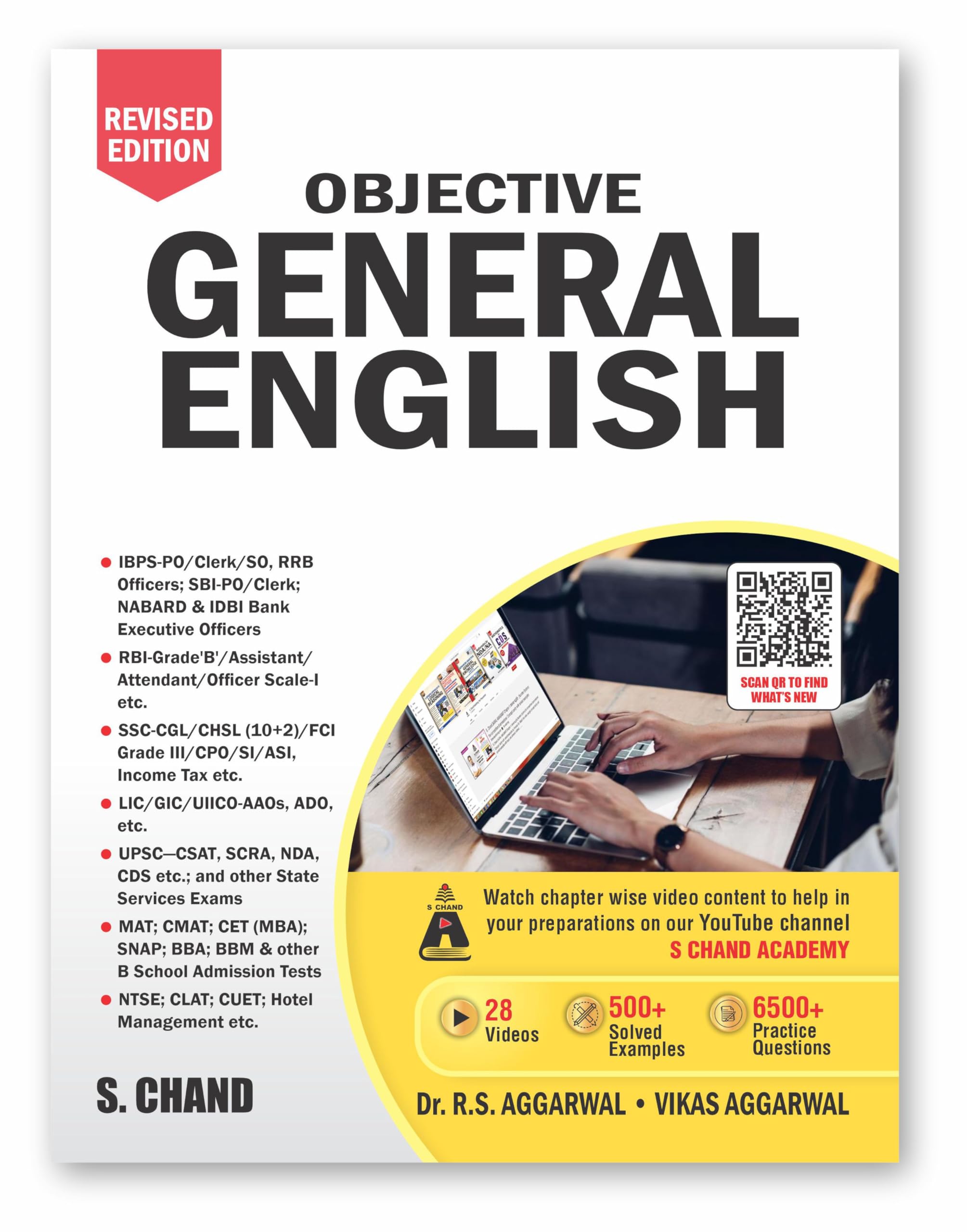 S. ChandS Objective General English For Ssc Cgl Chsl, Ibps, Bank Po, Railway, Police, Pcs, Ctet, Mba, Gmat, And All Central & 