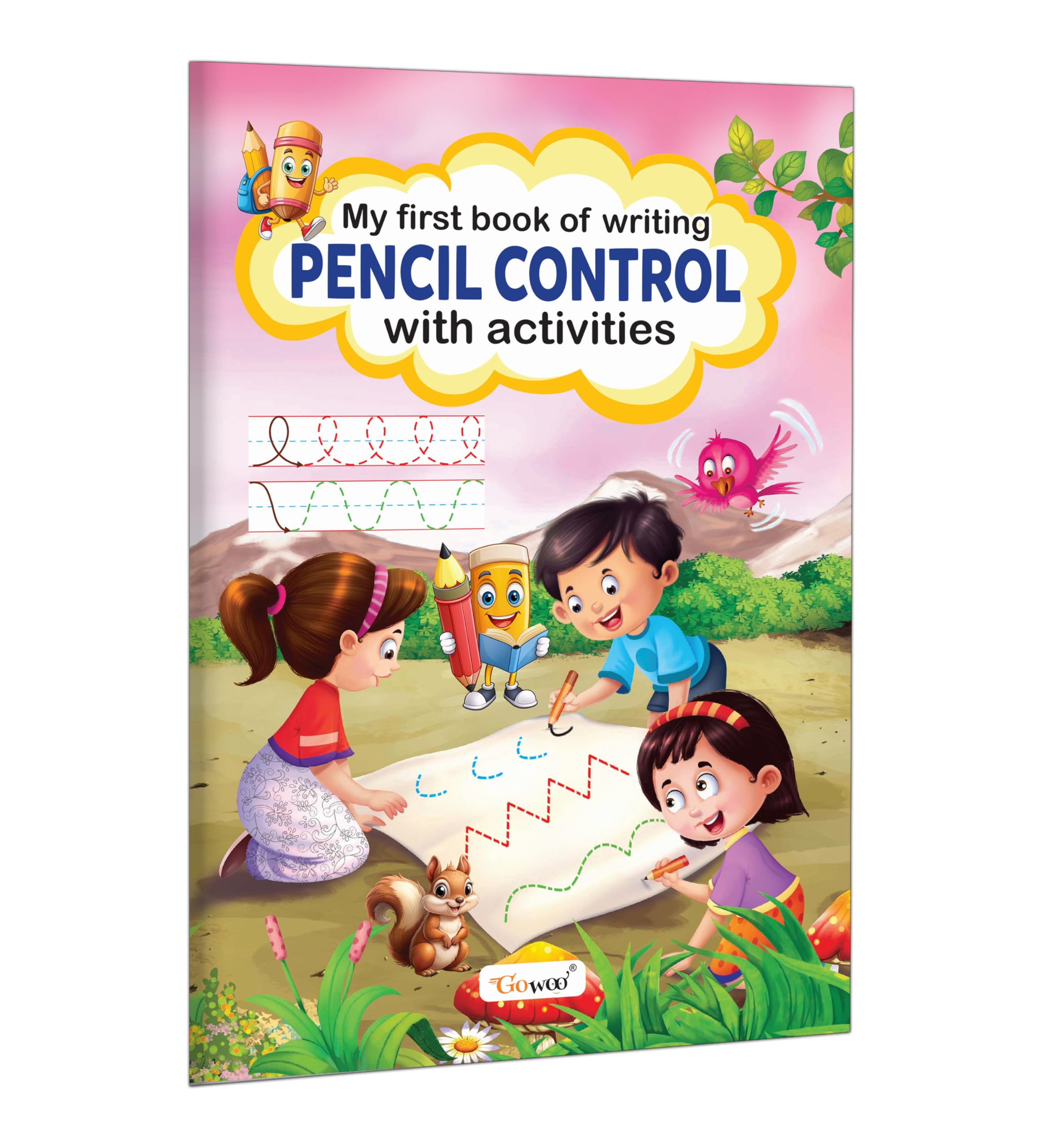 My First Book of Writing Pencil Control with activities : Early Learning Activities, Educational book for Children, Learning wor