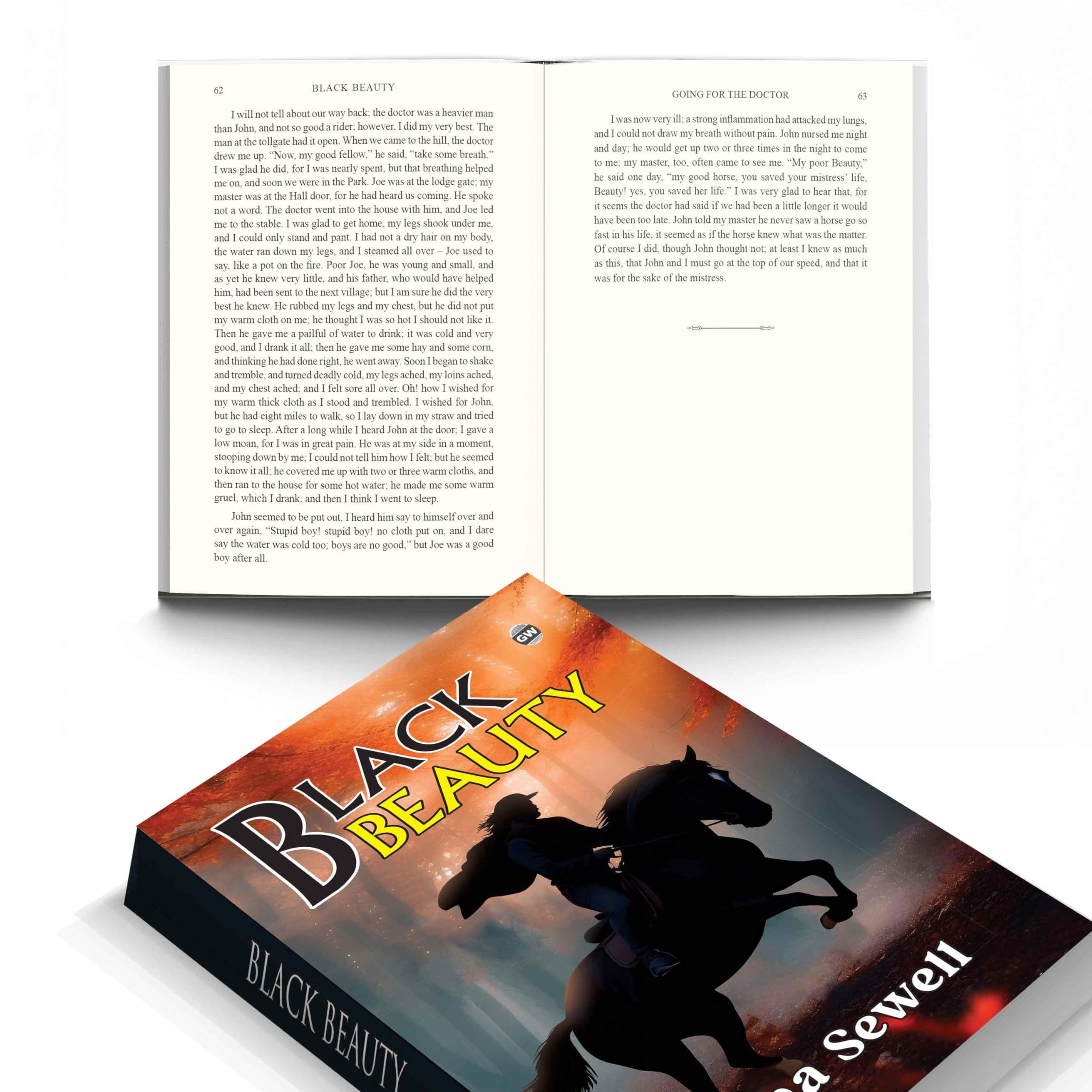 Black Beauty (Paperback) : Heartwarming Animal Classic, Famous Story of Life and Lessons, Timeless Tale of Love and Compassion, 