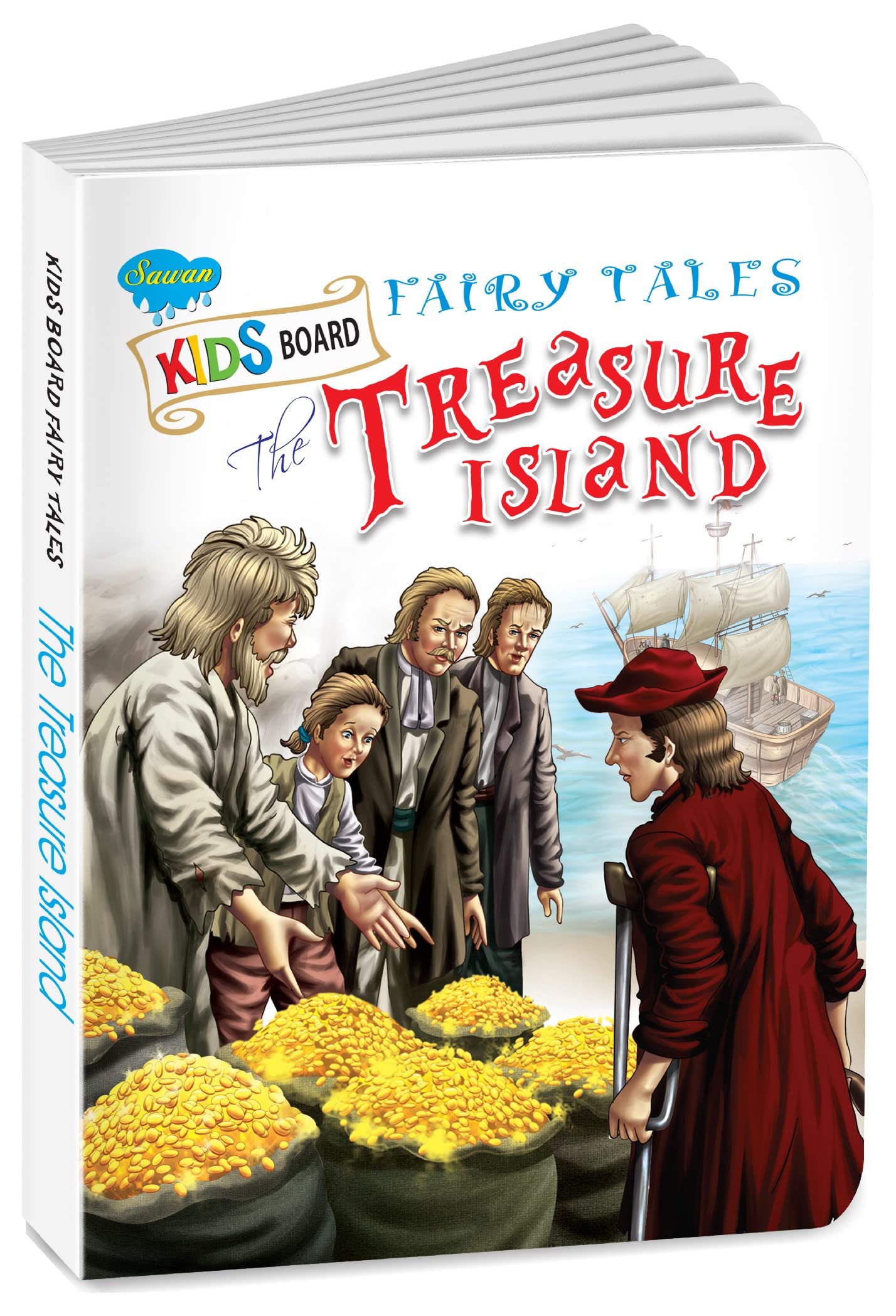 The Treasure Island | Fairy Tales Story Board Books For Kids