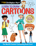 Learn to Draw Cartoons: The World?s Easiest Cartooning Book Ever!  Easy How to Draw Cartoon Characters and Animals Step by Step