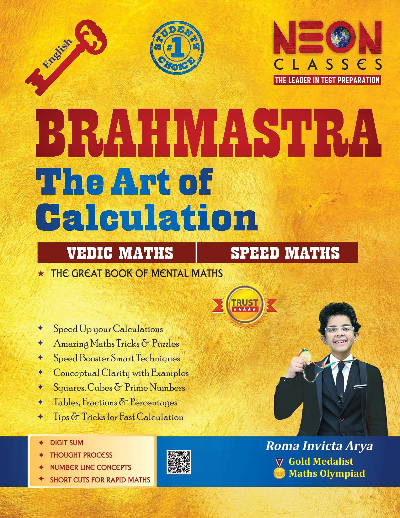 Brahmastra The Art Of Calculation Maths Book English Medium