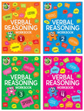 Activity Book : VERBAL REASONING WORKBOOK (SET OF 4 English activity BOOKS)