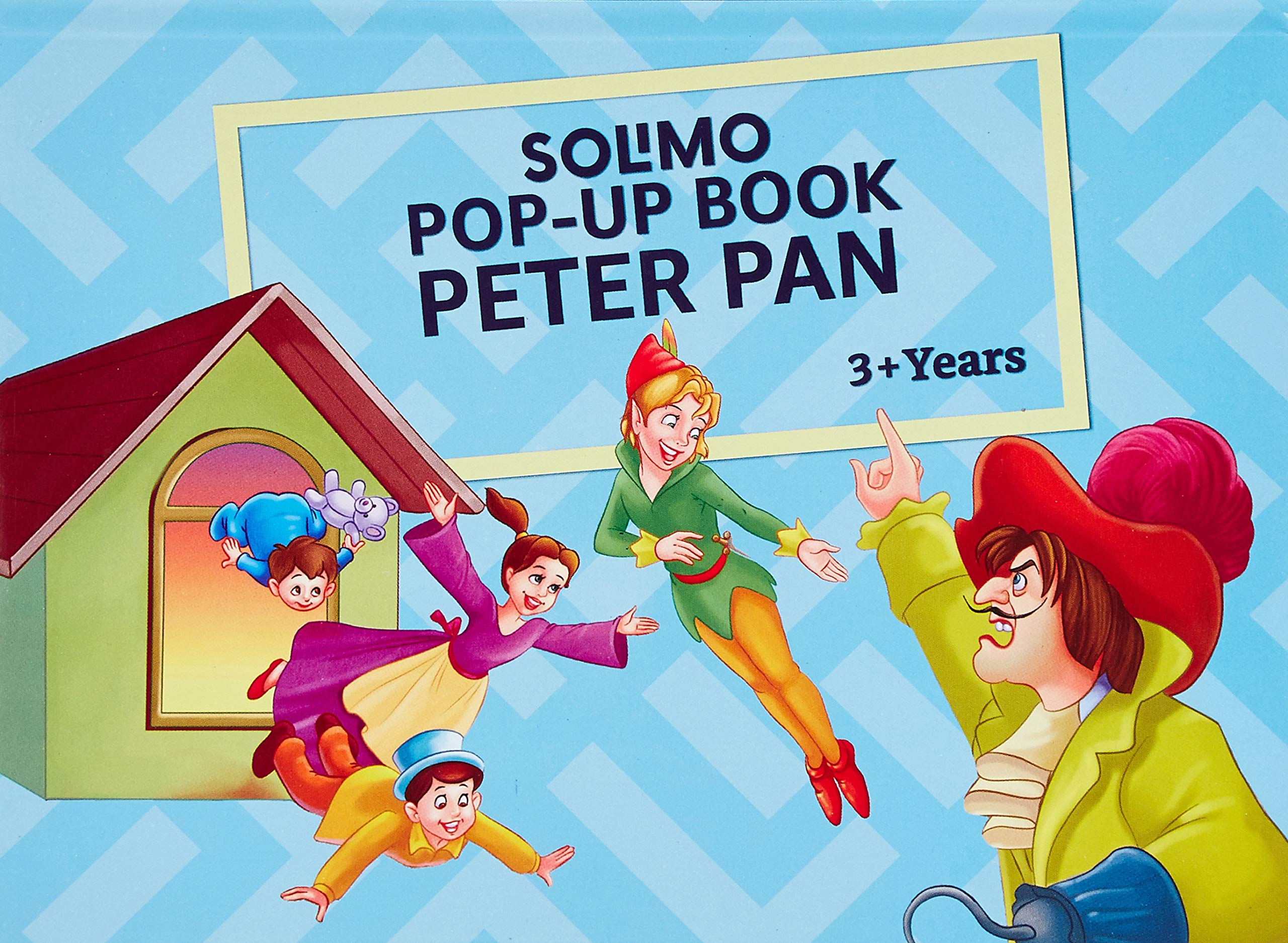 Amazon Brand  Solimo PopUp Board Book (Peter Pan)