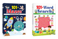 101+ Word Search and Mazes Activity Book for Kids : Kids Learning Workbook, Interactive Learning Book,BrainBoosting Activity Bo