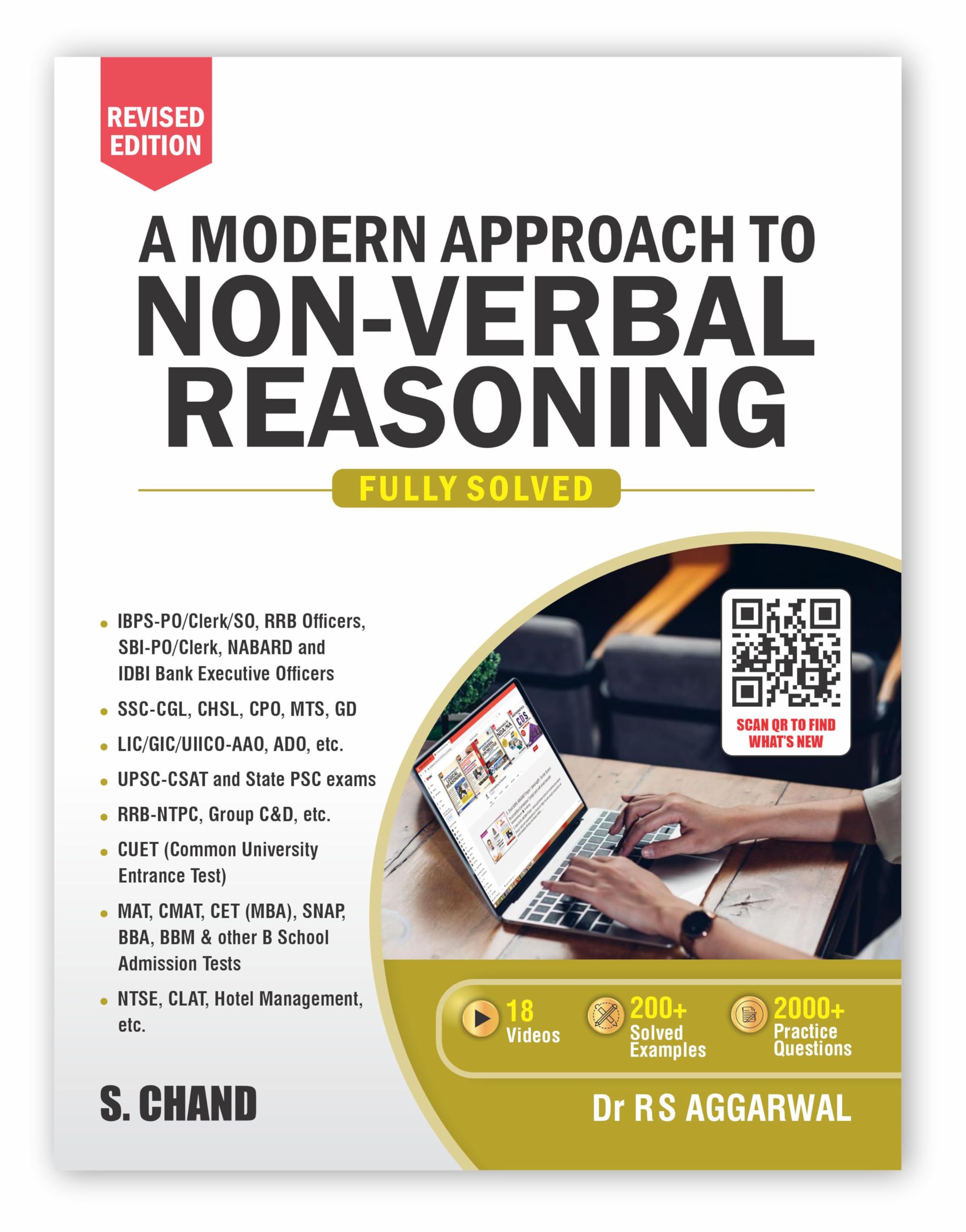 A Modern Approach to Non Verbal Reasoning (Fully Solved) 2026 Book for SSC CHSL CGL GD MTS Exam, IBPS, SBI Bank PO, Railway, CAT