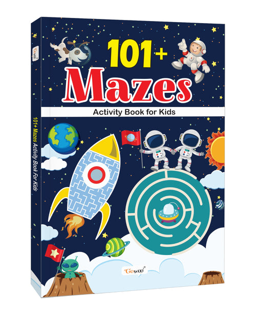 101+ Mazes Activity Book for Kids : Book for Preschoolers, Learning Workbook, BrainBoosting Activity Book for Kids , Educationa