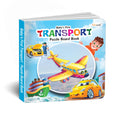 Babys First Transport Puzzle Board Book : Learning board book, SelfCorrecting Puzzle Book, Toddler educational book, Puzzle b