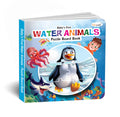 Babys First Water Animals Puzzle Board Book : Kids learning board book, SelfCorrecting Puzzles, Preschool learning puzzles bo