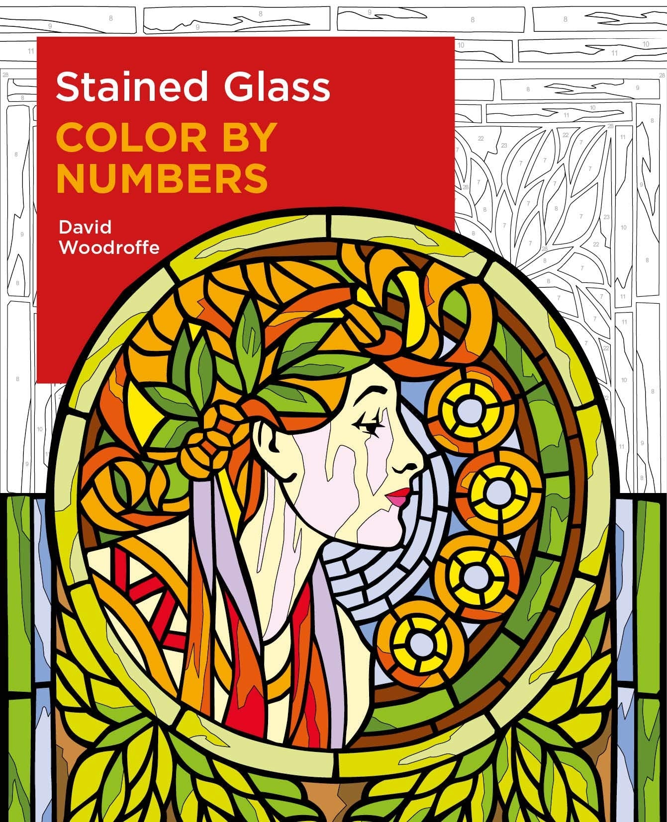 Stained Glass Color by Numbers (Sirius Color by Numbers Collection, 19)