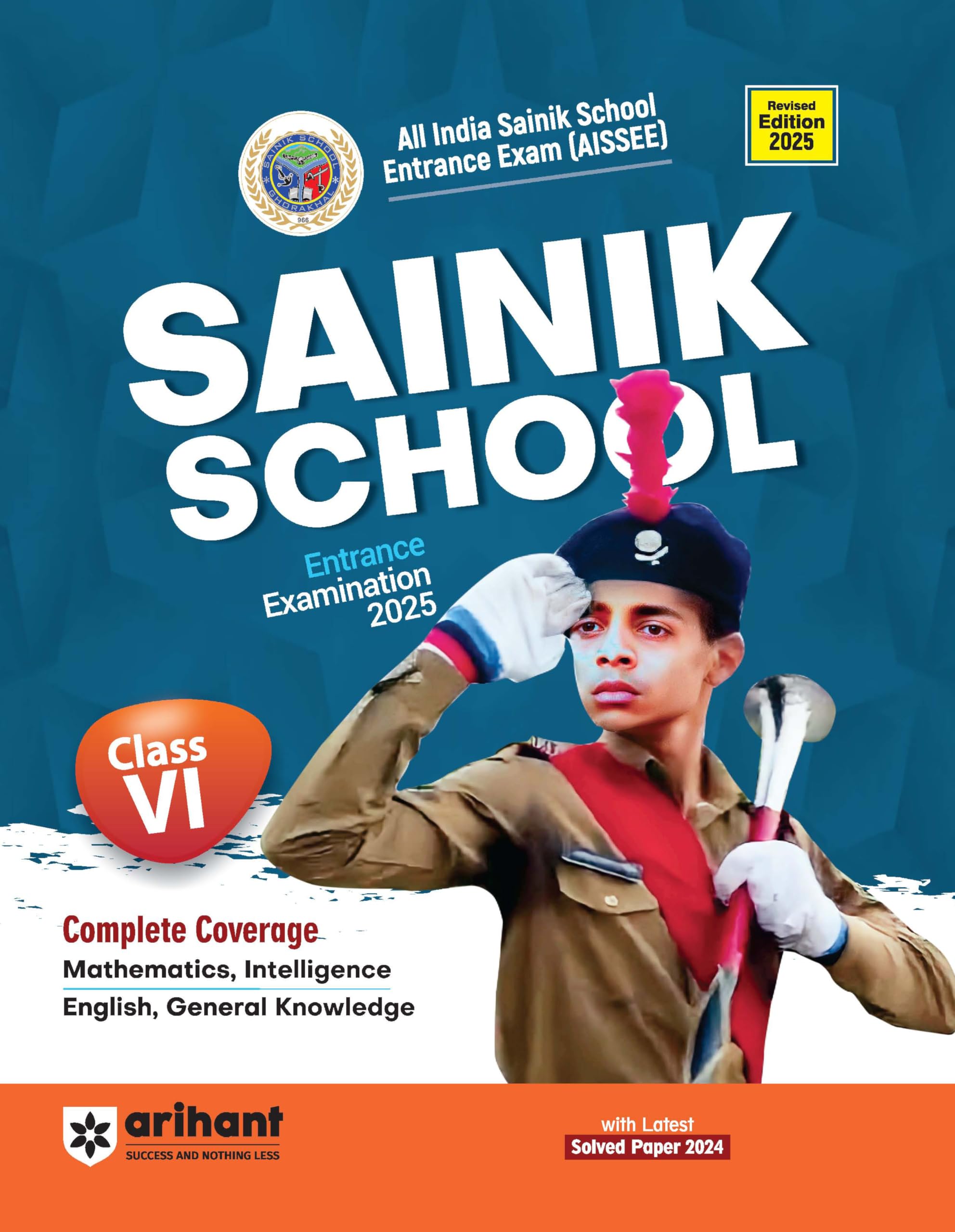 (Old Edition) Arihant SAINIK SCHOOL CLASS 6 GUIDE 2022