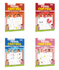My First Activity Book Pencil Control  Blue, Pink, Orange and Red Edition : Adventure activity book for kids, Early learning b