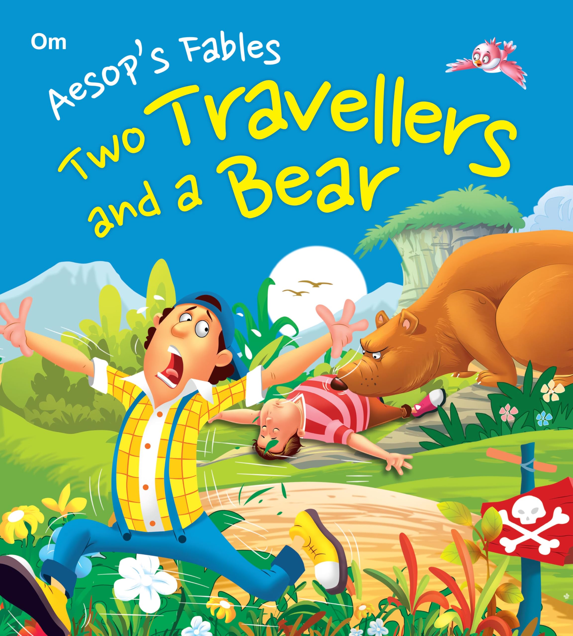 Aesops Fables: Two Travellers and the Bear (Aesops Fables for kids)