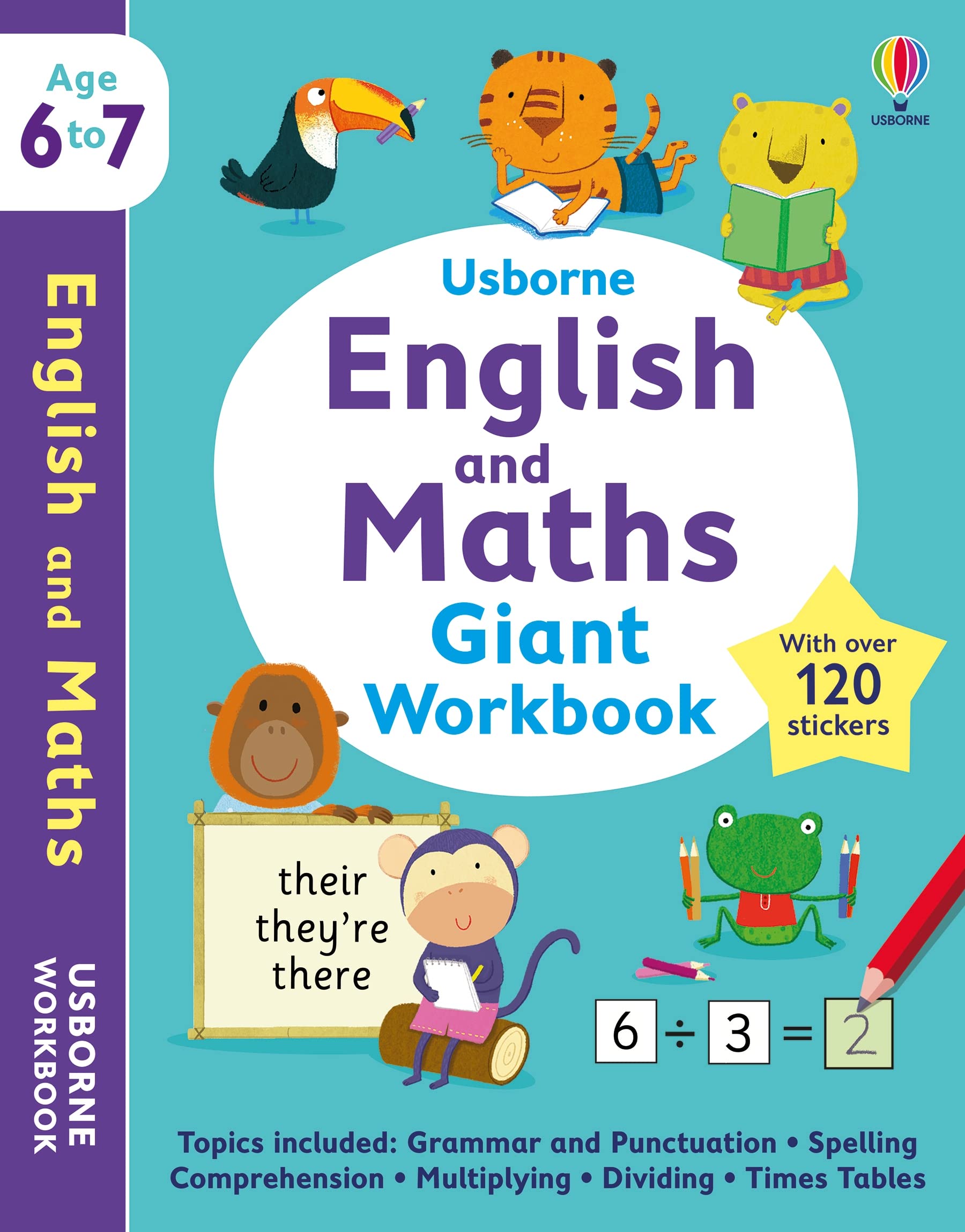 Usborne English and Maths Giant Workbook 67