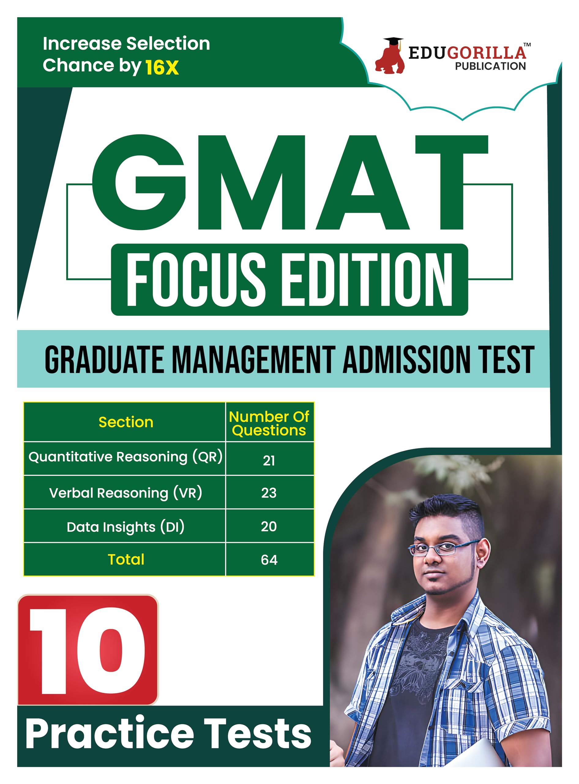 Gmat Focus Edition 2024 : Graduate Management Admission Test| 10 Full Length Practice Mock Tests With Free Access To Online Test