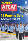 (OLD EDITION) AFCAT 15 Practice Sets & Solved Papers 2023