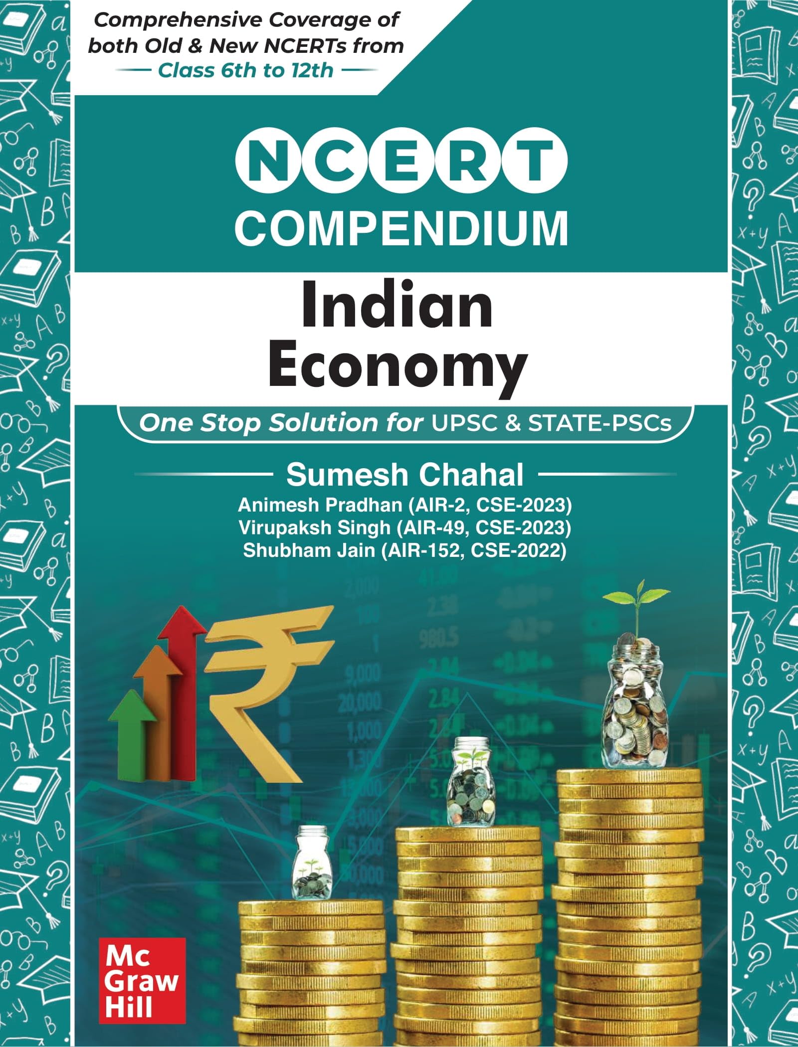 McGraw Hills NCERT Compendium (Indian Economy) for UPSC and State PSCs | Class 6 to 12 | Old & New NCERT | English Medium