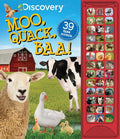 Discovery: Moo, Quack, Baa! (39Button Sound Books)
