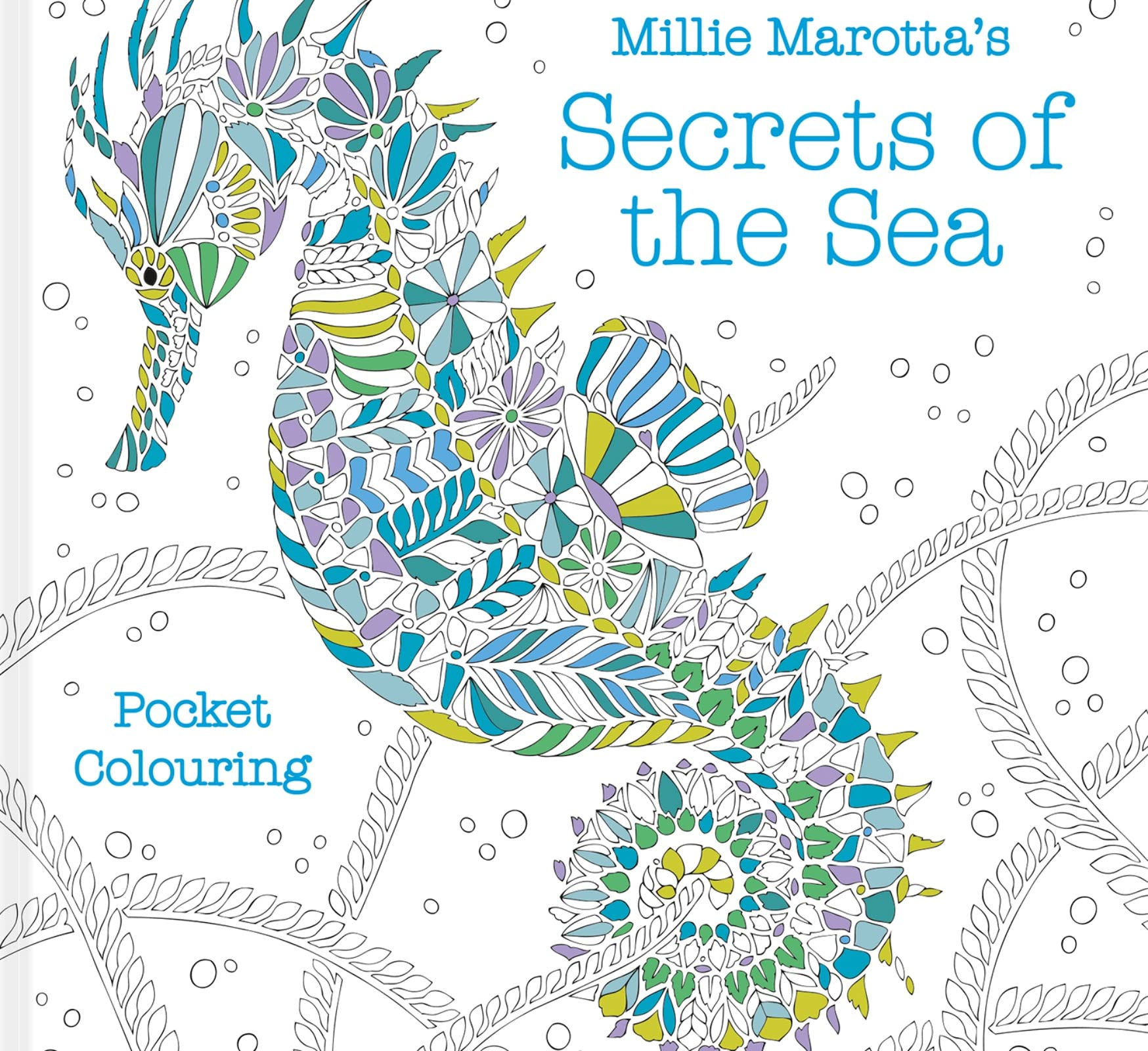 Millie Marottas Secrets of the Sea: Pocket Colouring