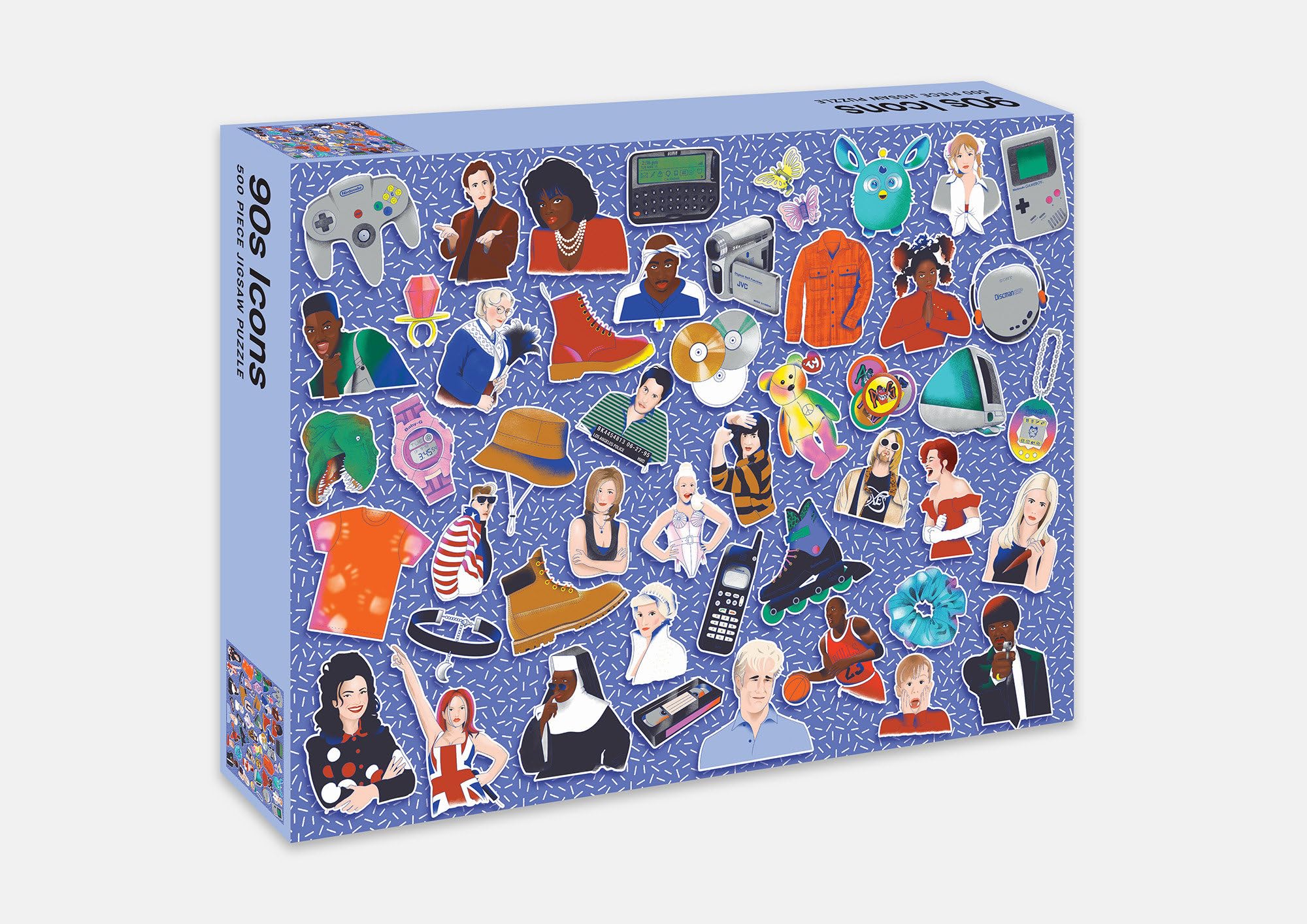 90s Icons: 500 piece jigsaw puzzle: Warm Recipes for Cold Nights