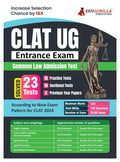 Clat Ug Entrance Exam 2024  Common Law Admission Test  10 Practice Tests, 10 Sectional Tests And 3 Previous Year Papers (Solve