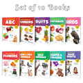 My First (EngHindi) Picture Book Collection For Early Learning With 10 Topics (Waterproof, DustResistant, Big Fonts, Laminated