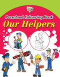 Preschool Colouring Book Our Helpers