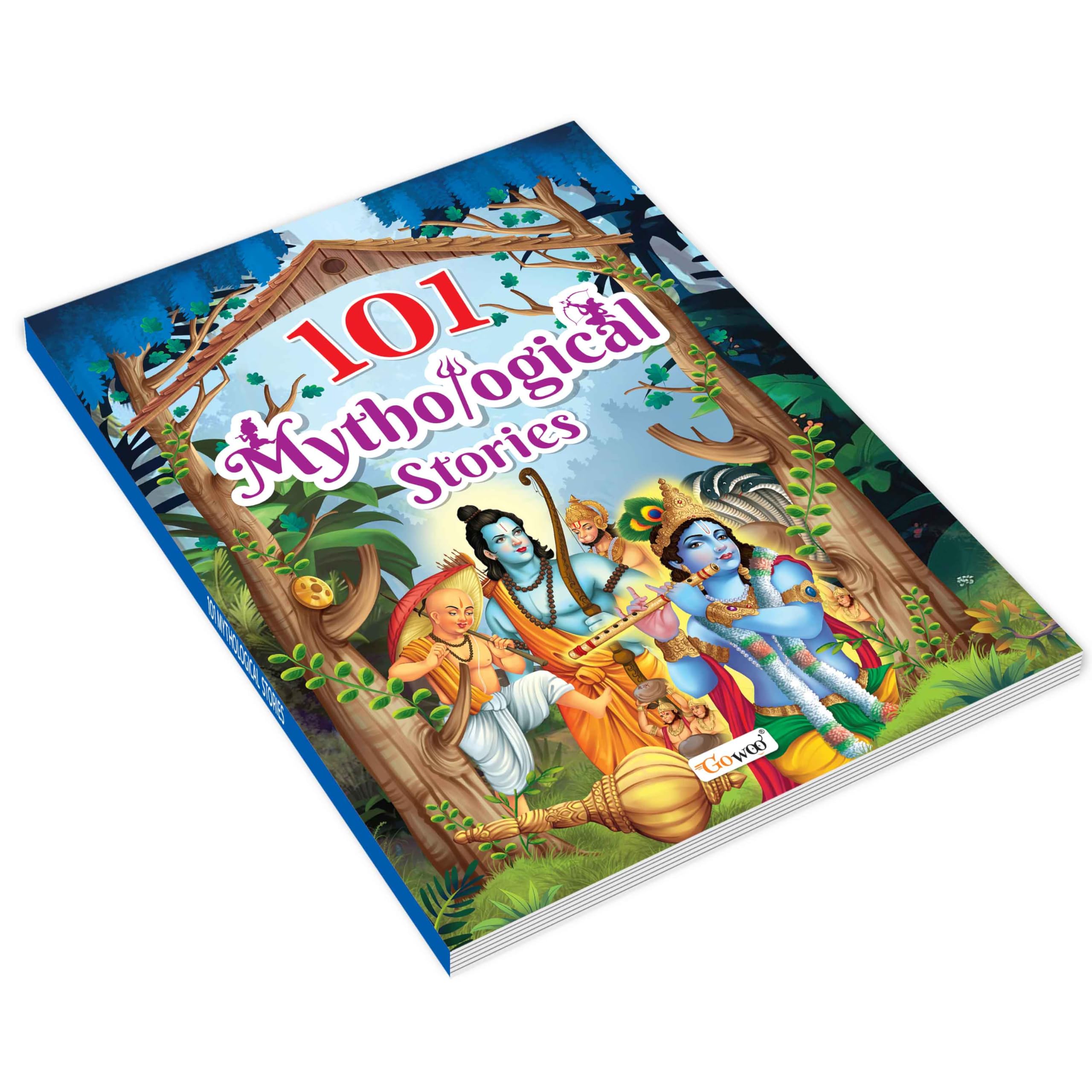 101 Mythological Stories for Kids (Paperback) (Ages 312) : Mythological Stories for Young Readers, Kids learning tales, Fun e