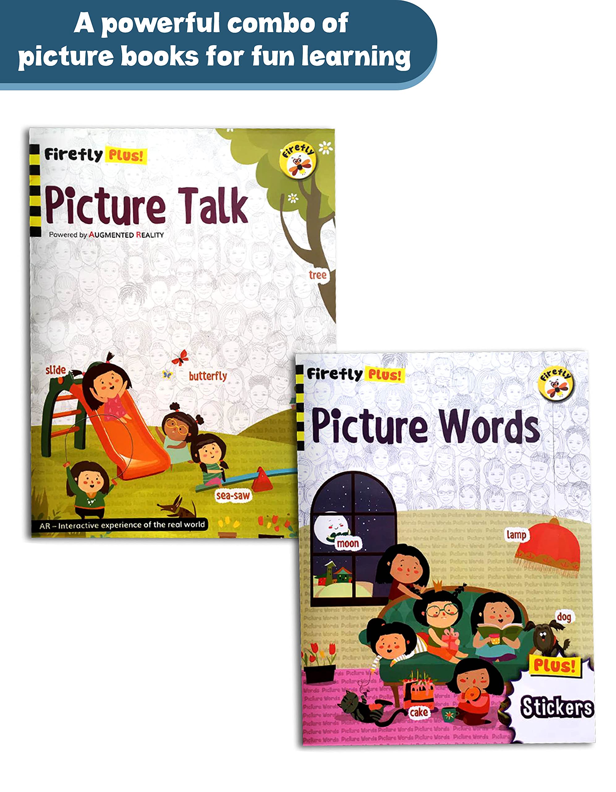 Firefly Picture Talk And Picture Word Book For Kids 3 To 5 Years In English | Vocabulary, Language Skills, Photo Recognition, Ac