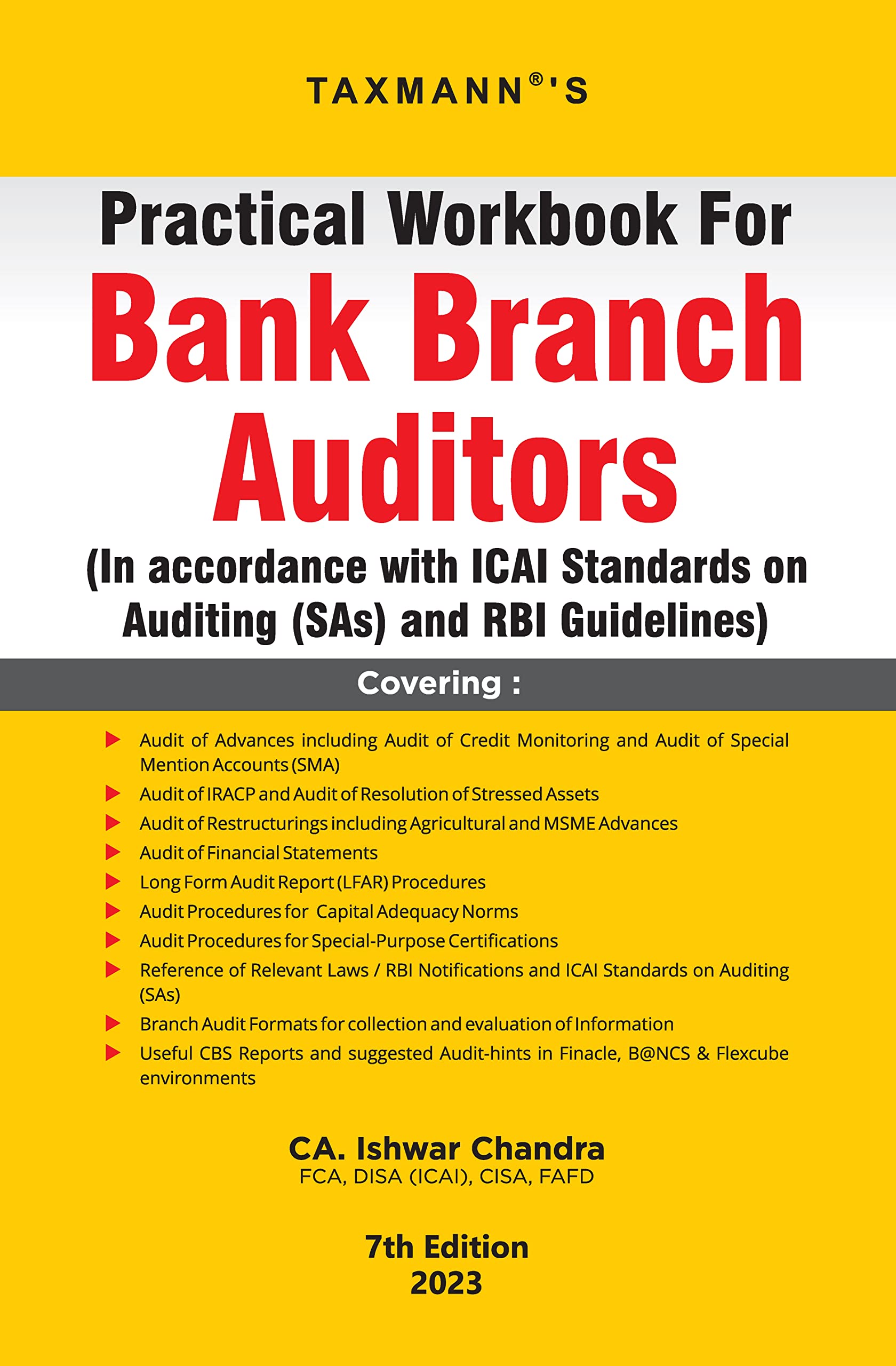 Taxmanns Practical Workbook for Bank Branch Auditors  Onestopreference Manual cum Audit Notebook (with Hints & Checklists) 