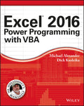 Excel 2016 Power Programming with VBA (Mr. Spreadsheets Bookshelf)