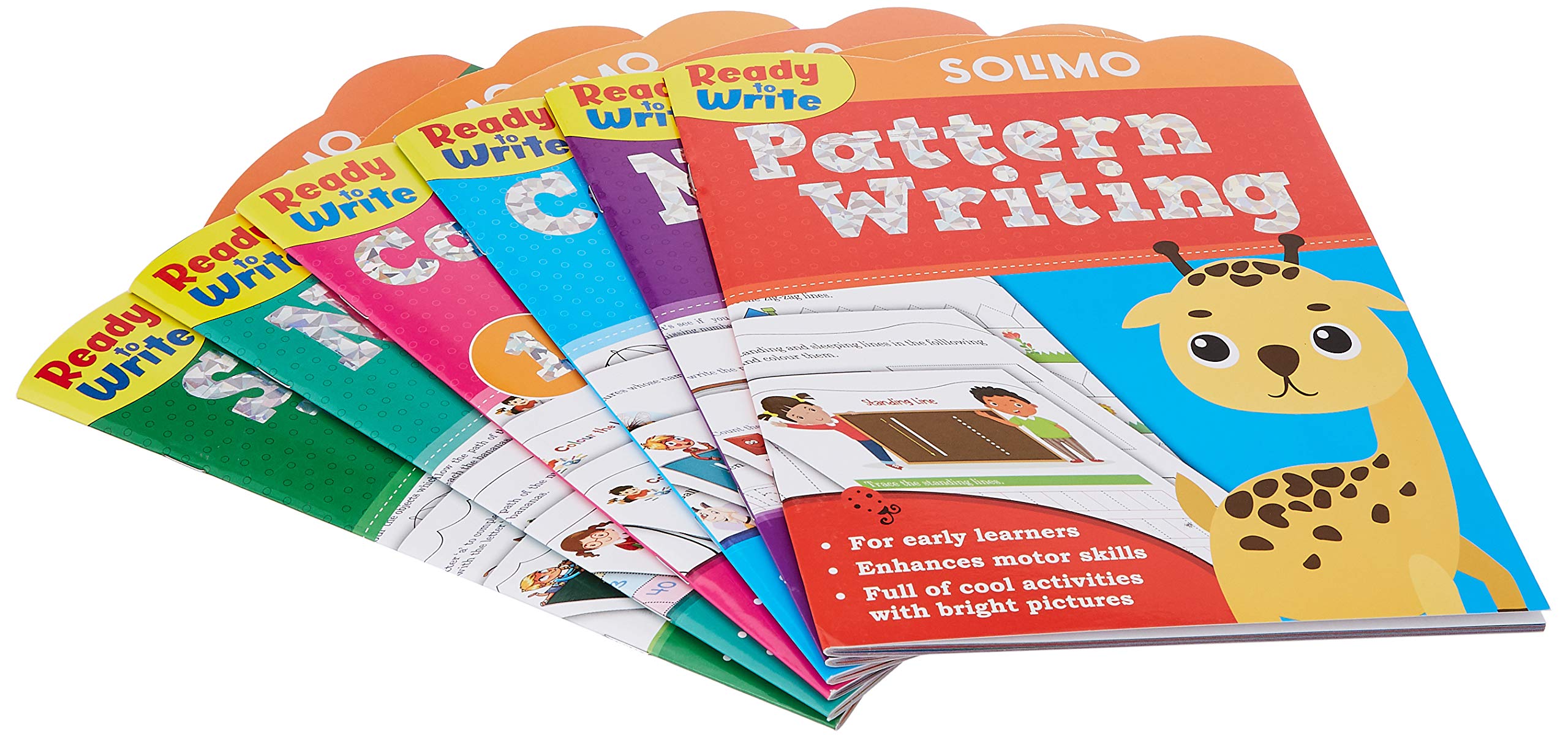 Amazon Brand  Solimo Get Ready For School Handwriting Books