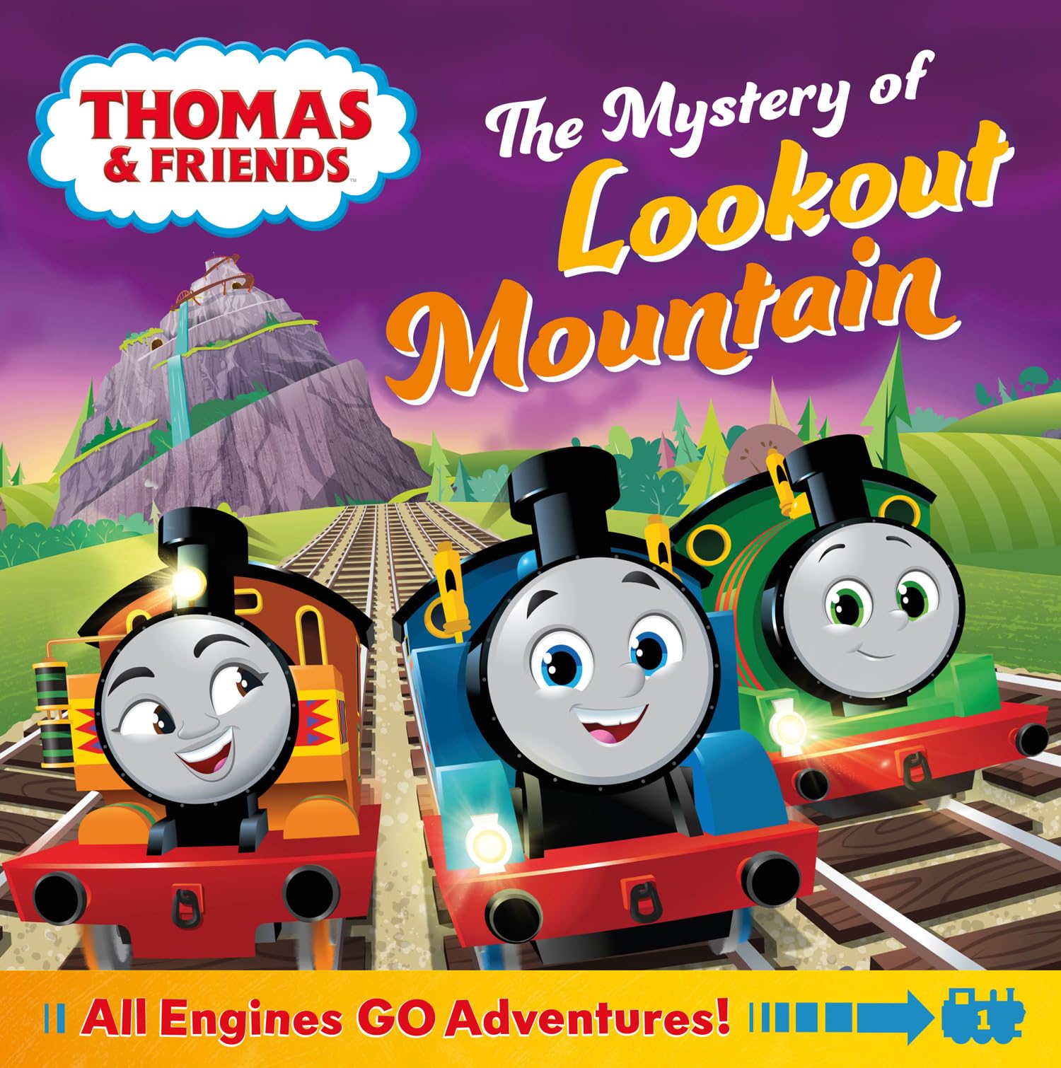 Thomas & Friends  The Mystery of Lookout Mountain: A thrilling illustrated Thomas & Friends All Engines Go adventure storybook.