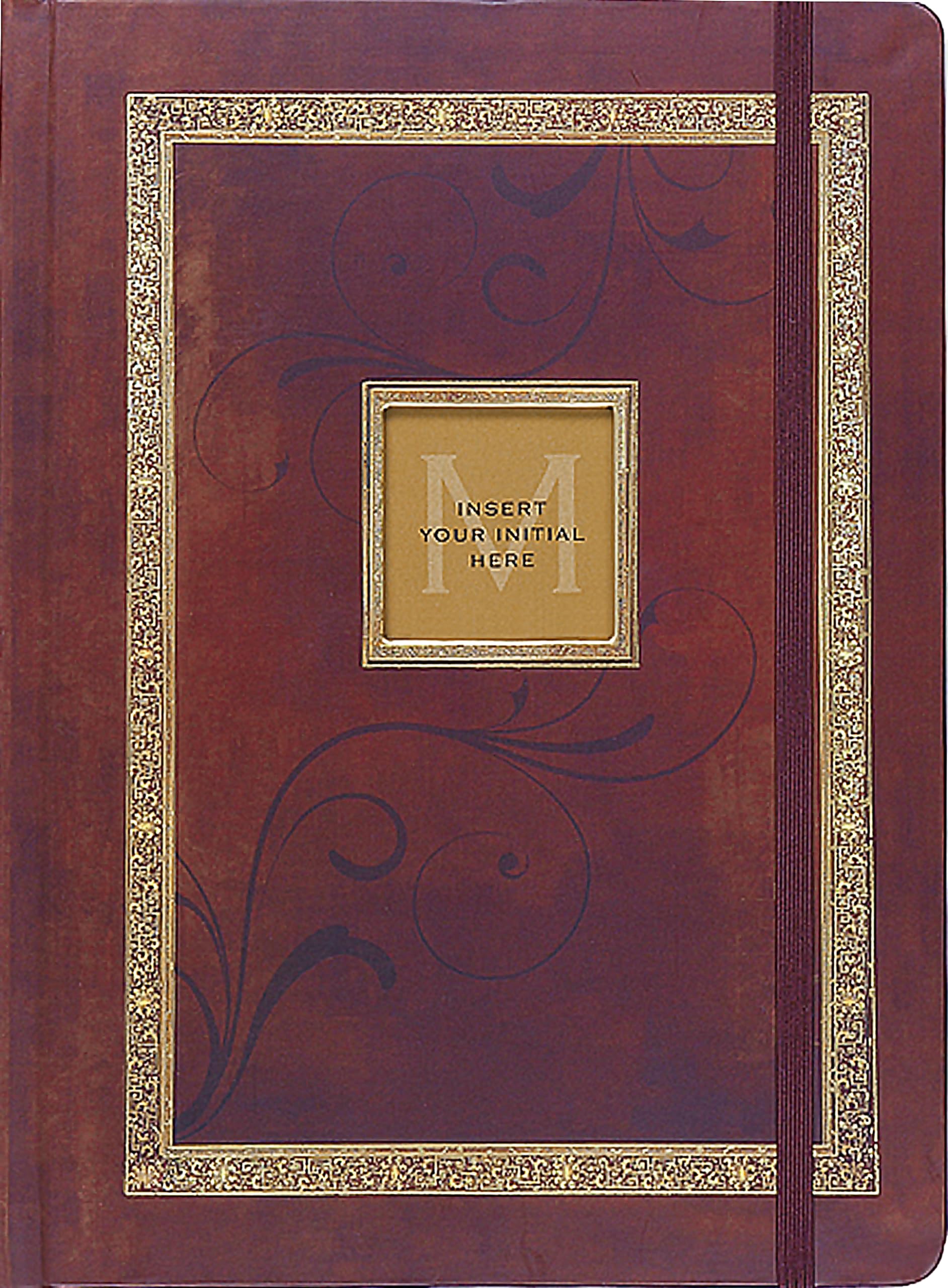 Antique Monogram Journal (Diary, Notebook)