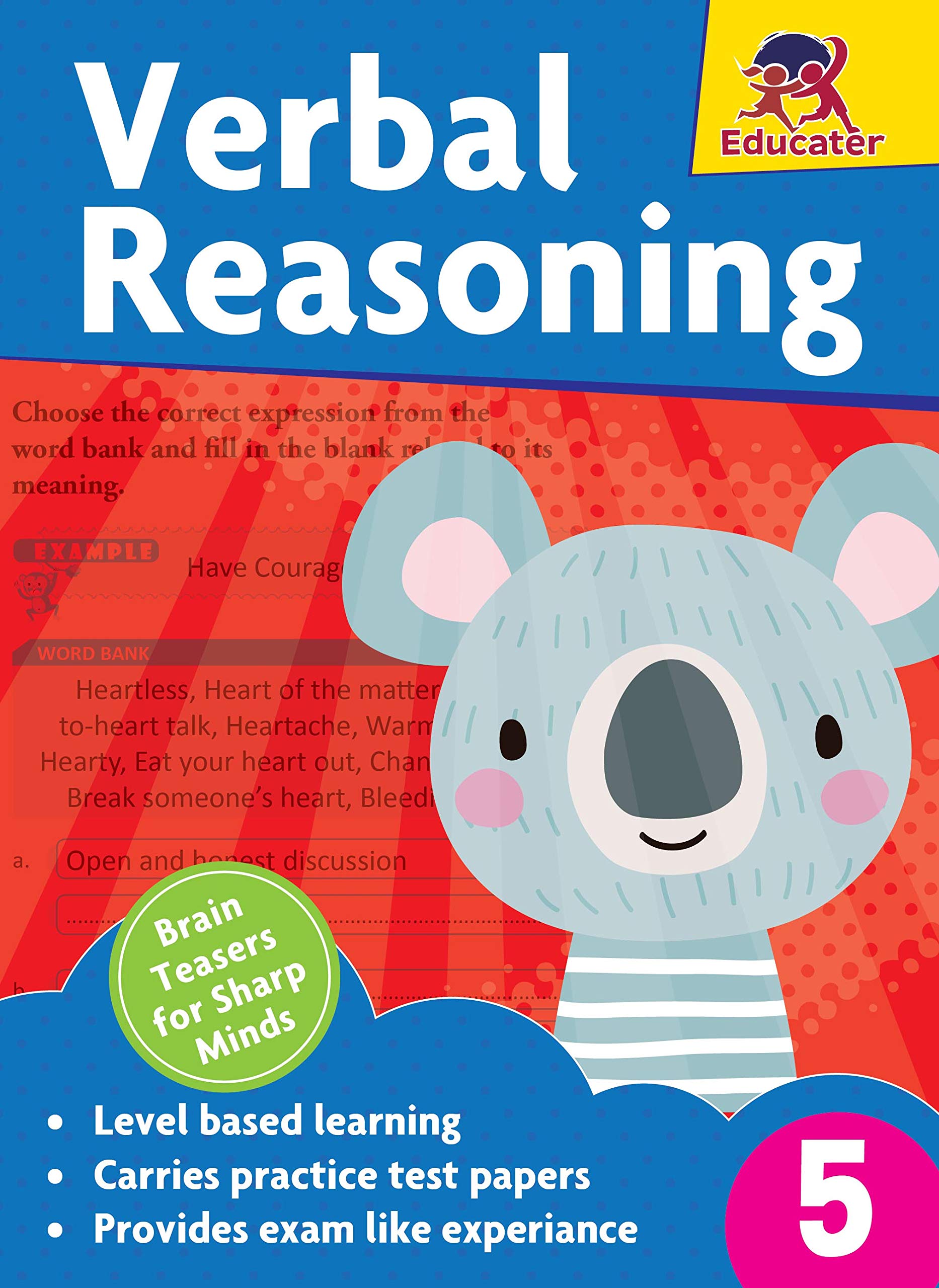 Team Pegasus Verbal Reasoning Grade 5 Workbook for Kids Age 5+ | Engaging Activities to Strengthen Logical Thinking & ProblemSo