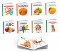 My First Learning Library : 8Book Set for Toddlers  ABC, Colours, Birds, Fruits, Farm Animals & Pets, Vegetables, Shapes and N