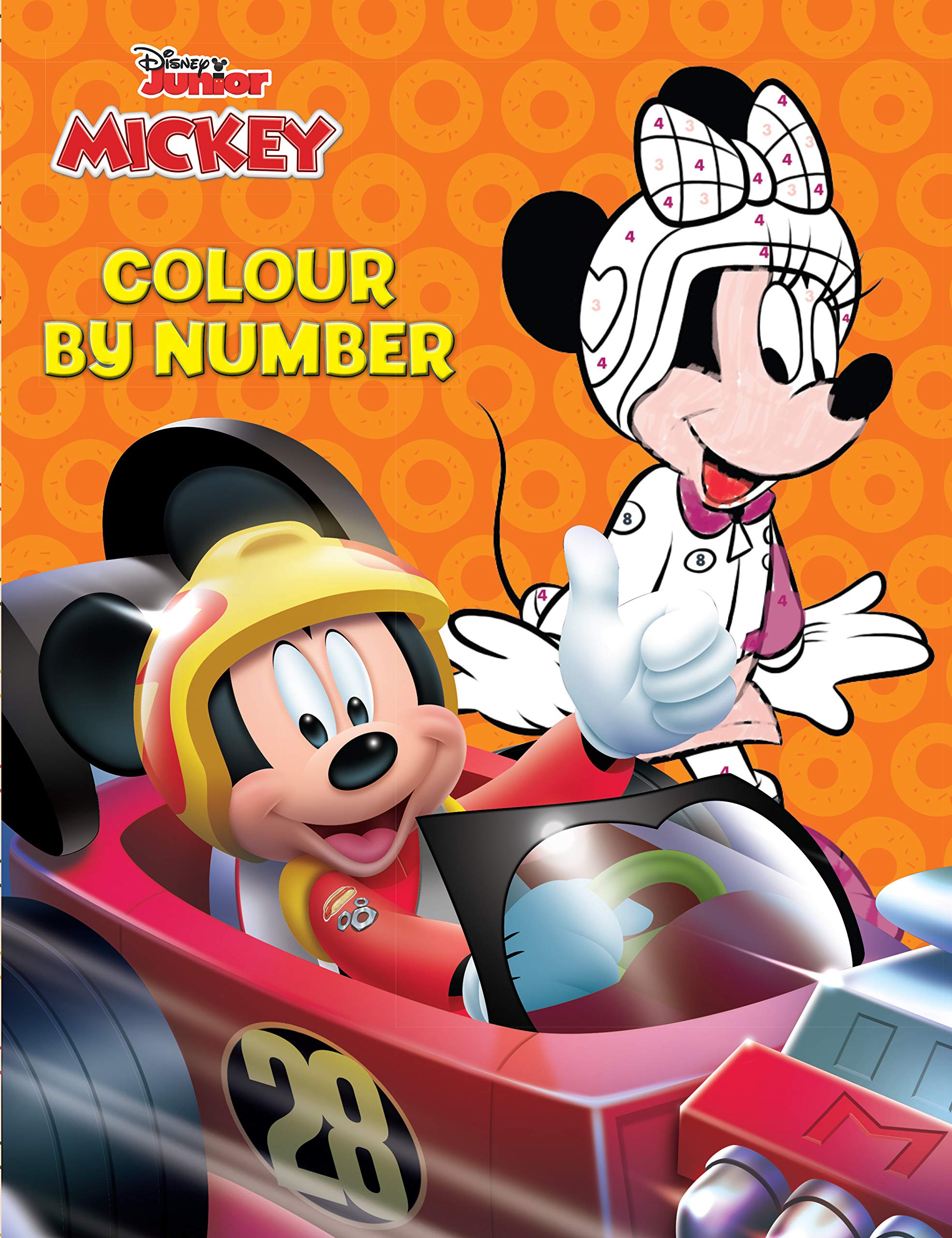 Disney Junior Mickey Colour By Number
