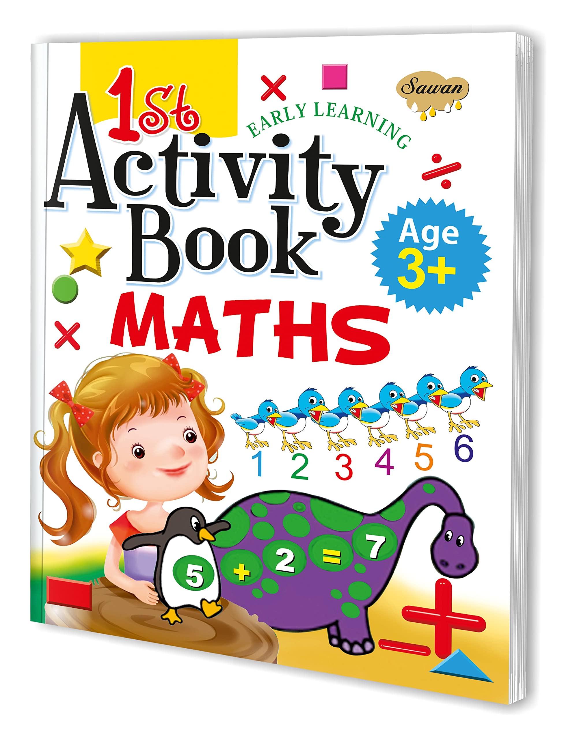 1St Activity BookMaths 3+ [Paperback] Sawan; Manoj Publications Editorial Board; Sahil Gupta And Shashank