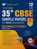 Together With 35+ Cbse Sample Papers Class 12 Business Studies For 2026 Board Exam | Ead Series In Physical + Digital Edition In