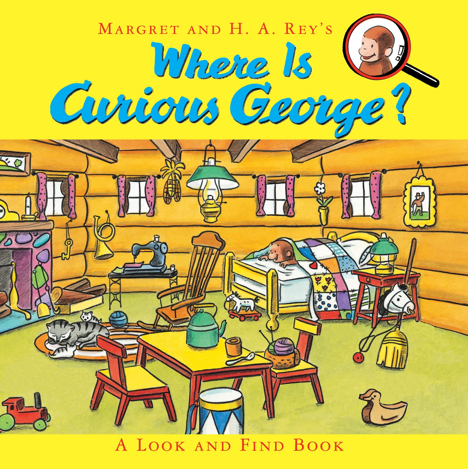 Where Is Curious George?: A Playful SeekandFind Adventure with Curious George in Every Room of the Busy Museum