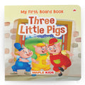 Story Book for Kids  Three Little Pigs  Illustrated Board Book for Children  Age 0  2 Years